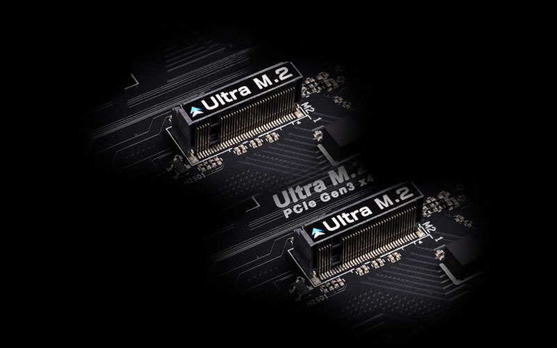 Full Coverage M.2 + Ultra M.2 x2 (No 22210)